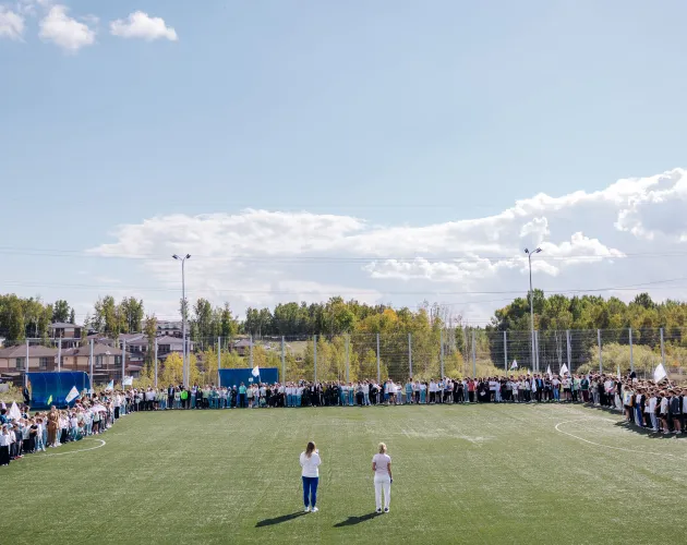 Ученики «Точки будущего» побили рекорды школы на Дне здоровья