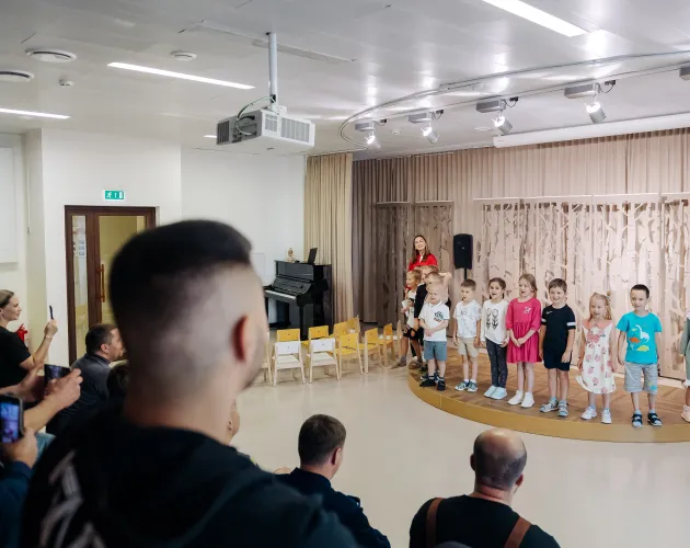 В детском саду «Точки будущего» отметили День отца