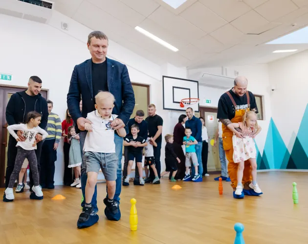 В детском саду «Точки будущего» отметили День отца