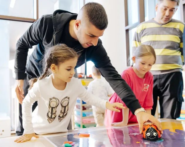 В детском саду «Точки будущего» отметили День отца