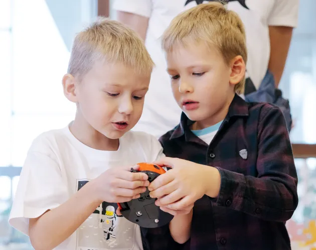 В детском саду «Точки будущего» отметили День отца