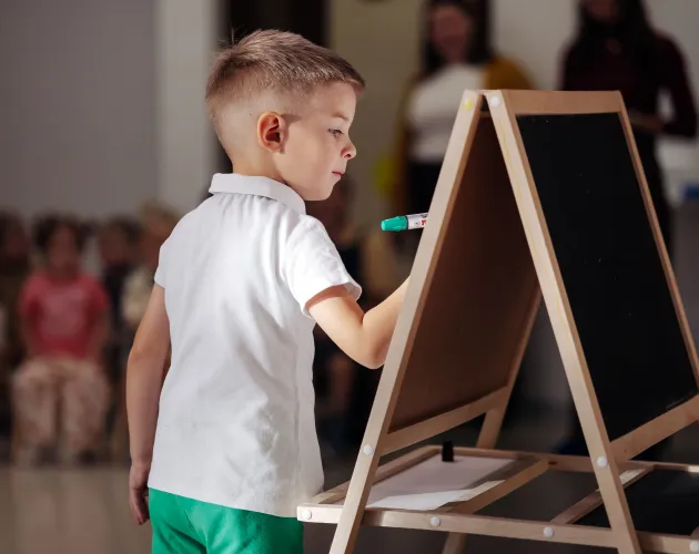 В детском саду «Точки будущего» провели творческий фестиваль с участием родителей