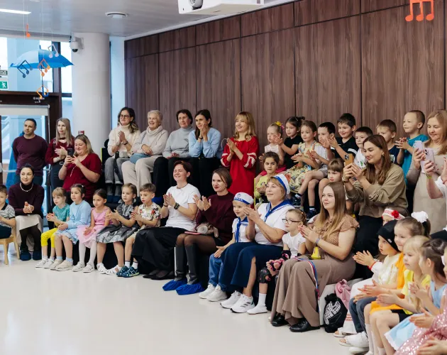 В детском саду «Точки будущего» провели творческий фестиваль с участием родителей