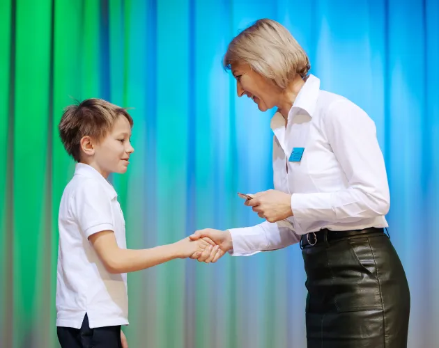 В «Точке будущего» прошла первая общешкольная Ассамблея в этом учебном году