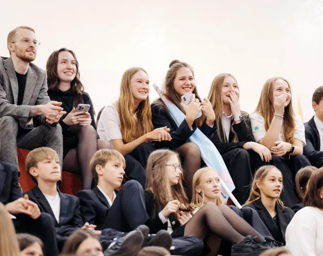 В «Точке будущего» прошла первая общешкольная Ассамблея в этом учебном году