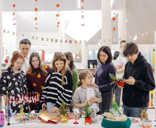 В «Точке будущего» провели заключительную ярмарку в 2025 году