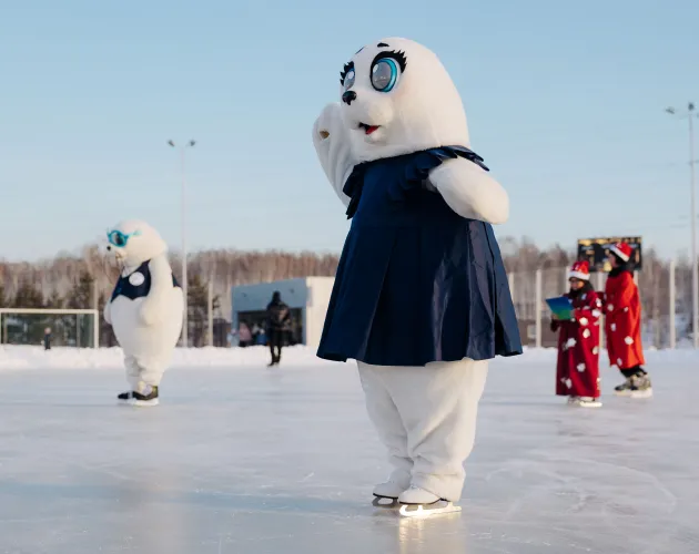 В «Точке будущего» торжественно открыли зимний каток