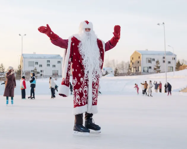 В «Точке будущего» торжественно открыли зимний каток