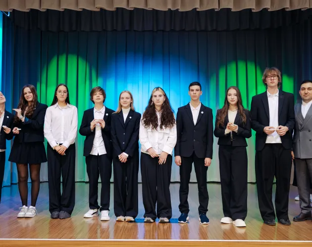 XII Общешкольная ассамблея в «Точке будущего»: праздник достижений, вдохновения и ярких побед!