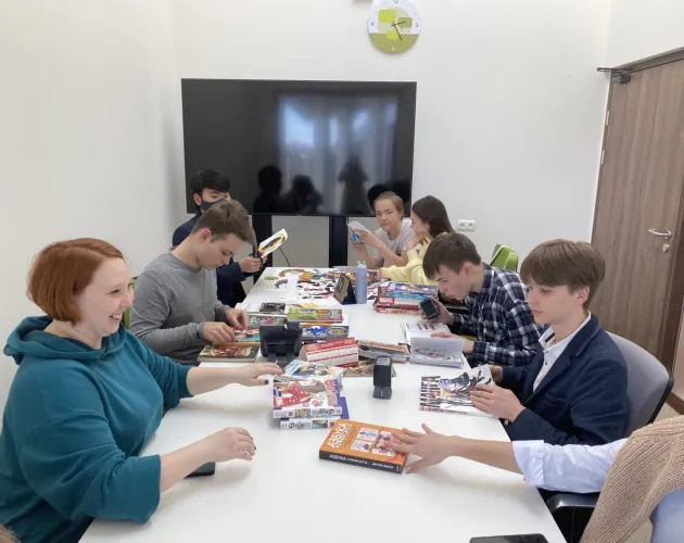 Девятиклассники проведут фестиваль комиксов и настольных игр в «Точке будущего»