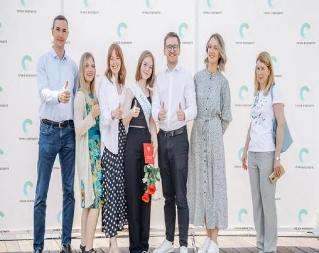 Аттестаты вручили выпускникам девятых классов «Точки будущего»