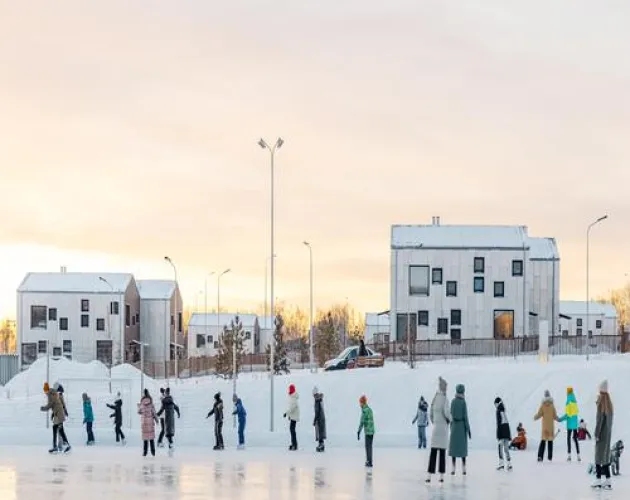 Каток открыли в «Точке будущего»