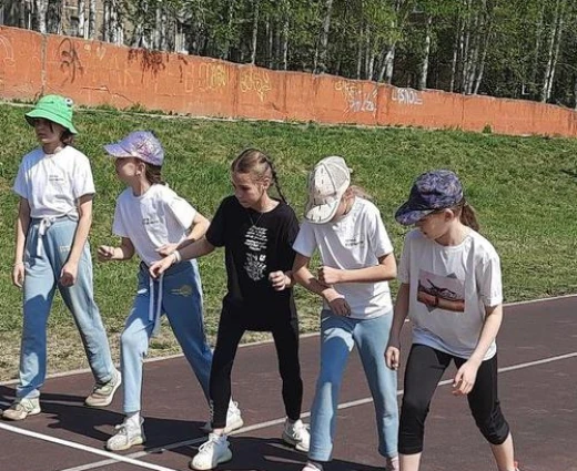Спортсмены из «Точки будущего» выступили на соревнованиях по легкоатлетическому четырёхборью