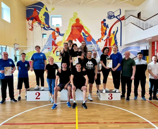 Итоги первого этапа турнира по волейболу среди взрослых команд подвели в «Точке будущего»