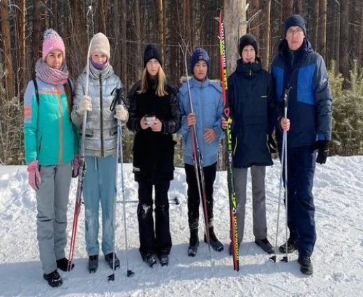Ученики «Точки будущего» выступили в первенстве Октябрьского округа Иркутска по лыжным гонкам среди школьников