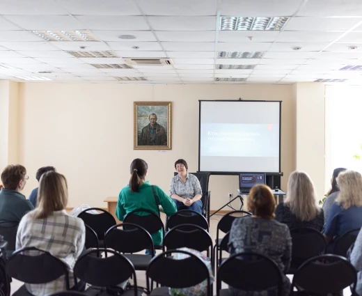 Педагог-библиотекарь Ирина Абдулова представила «Точку будущего» на фестивале «КнигаМарт –2023»