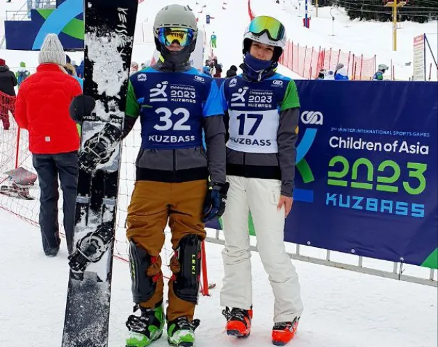 Михаил Куликов и София Огнетова участвовали во II зимних Международных спортивных играх «Дети Азии»