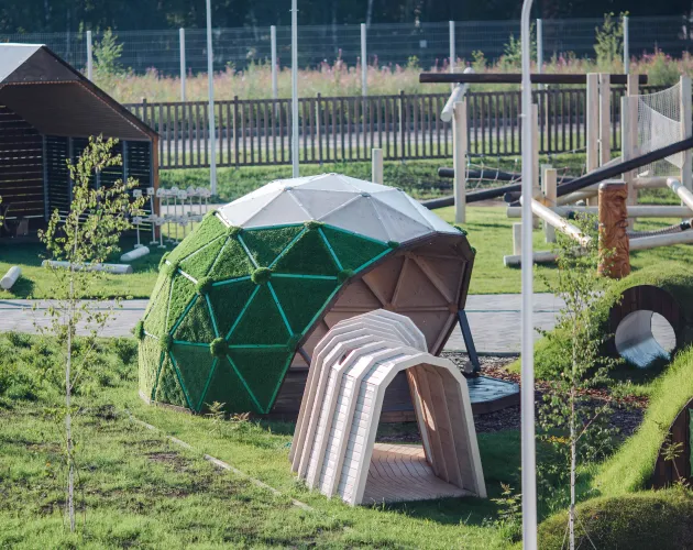«Объединенные проекты»: Игровые площадки в образовательном комплексе «Точка будущего» в Иркутске